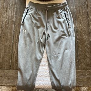 Men’s Gray Under Armour Jogger Sweats